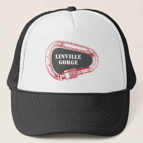 Linville Gorge Climbing Carabiner Trucker Hat