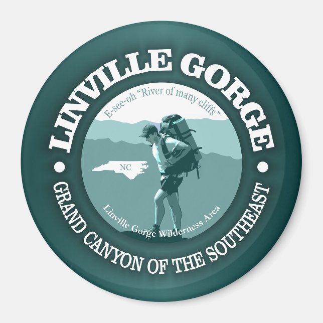 Linville Gorge Magnet (Front)