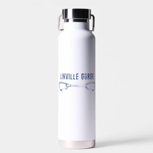 Linville Gorge North Carolina Climbing Quickdraw Water Bottle