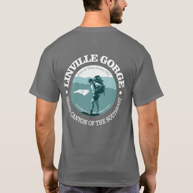 Linville Gorge T-Shirt (Back)