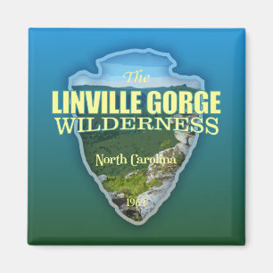 Linville Gorge WA (arrowhead) Magnet