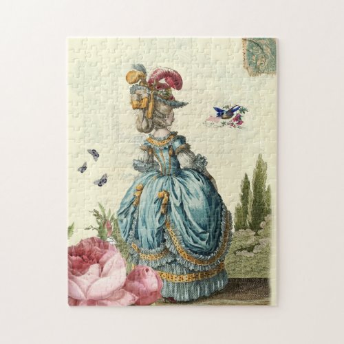 linvitation Marie Antoinette inspired french Jigsaw Puzzle