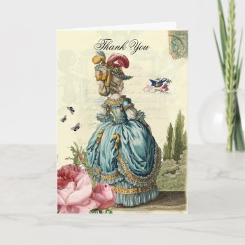 L'invitation (thank You) Thank You Card by WickedlyLovely at Zazzle