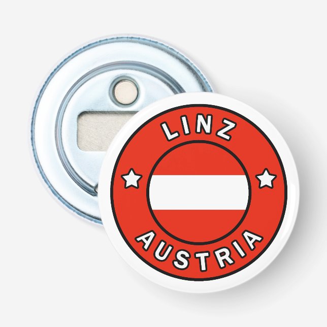 Linz Austria Bottle Opener (Front)