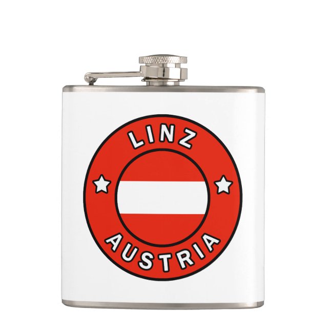 Linz Austria Flask (Front)