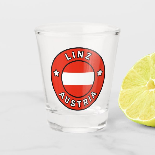 Linz Austria Shot Glass (Front)