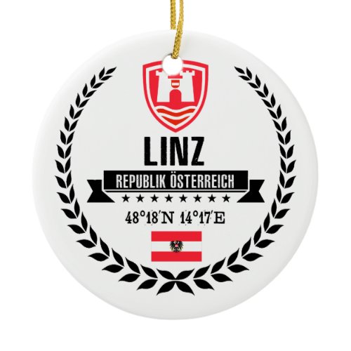 Linz Ceramic Ornament