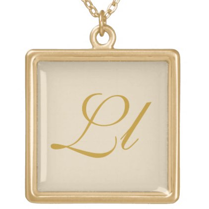 Lio Gold Plated Necklace