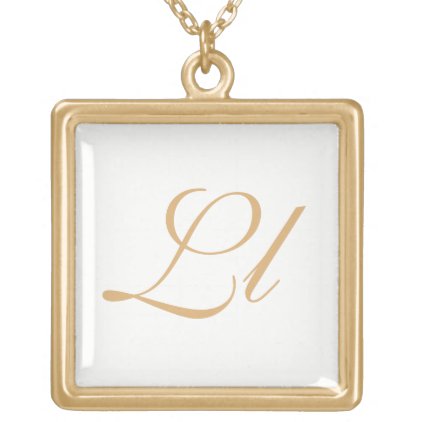 Lio Gold Plated Necklace