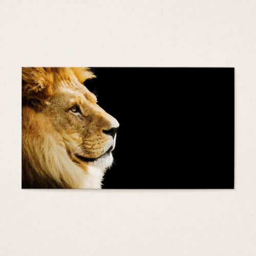 Lion Business Card Template