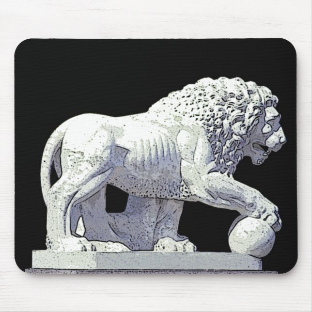 lion4 mouse pad (Front)