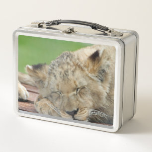 Lion 014 metal lunch box