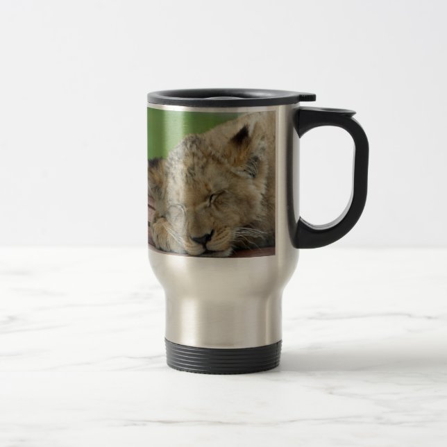 Lion 014 travel mug (Right)