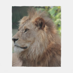 Lion 035 fleece blanket