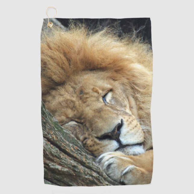Lion 036 golf towel (Front)