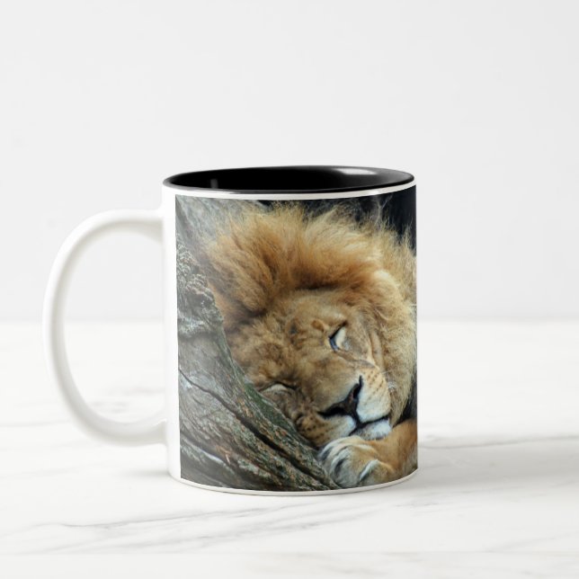 Lion 036 Two-Tone coffee mug (Left)