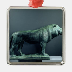 Lion, 1904 metal ornament