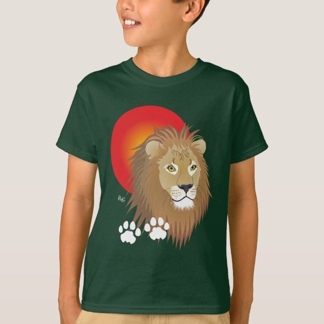Lion 23 July to 22 August T-Shirt (Front)
