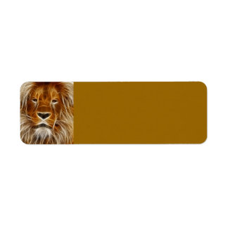 lion-66898 INCREDIBLE DIGITAL ARTWILD ANIMALS BIG Label