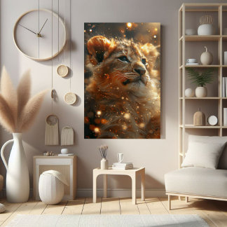 Lion Acrylic Wall Art Personalise Custom Add Yours