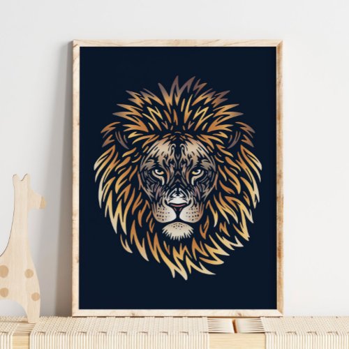 Lion African Print  Lion Animal Print