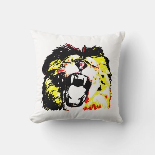 Lion American MoJo Pillow