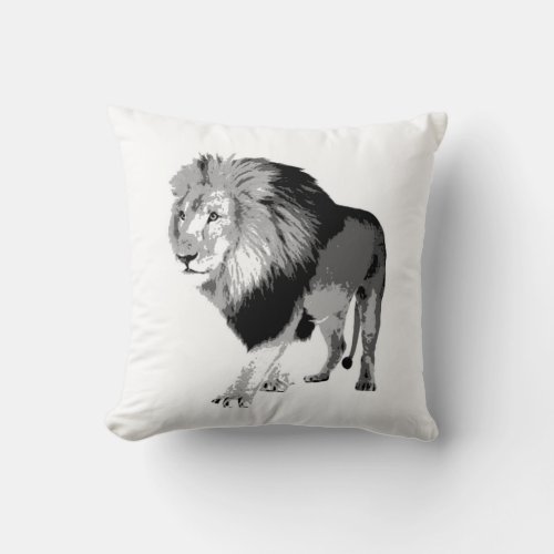 Lion American MoJo Pillow