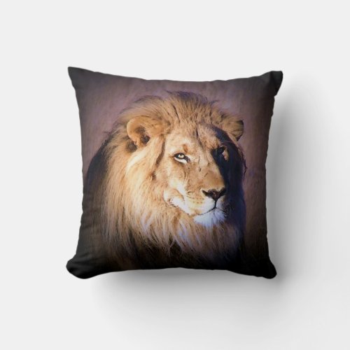 Lion American MoJo Pillow