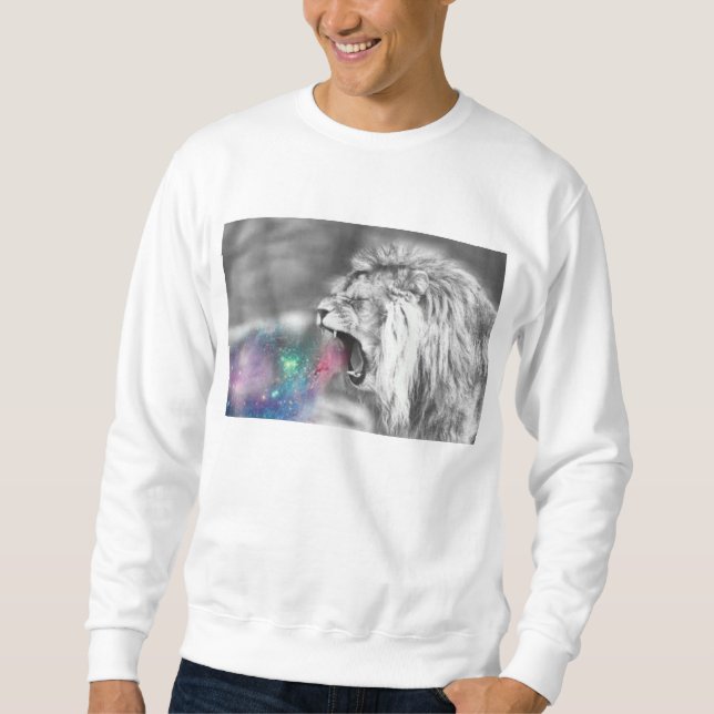 lion and glitter sweatshirt (Front)