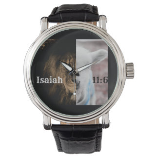 lion and lamb Bible verse watch