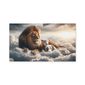 Lion and Lamb Business Card