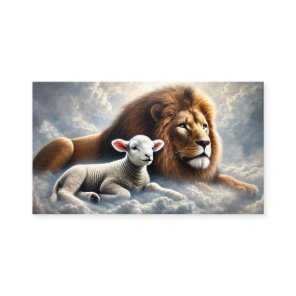 Lion and Lamb Business Cards