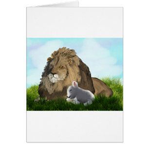 lion and lamb cards