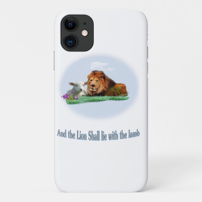 Lion and Lamb Case-Mate iPhone Case (Back)