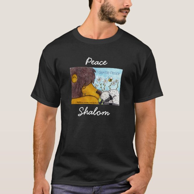 Lion and Lamb Gentle Peace T-Shirt (Front)