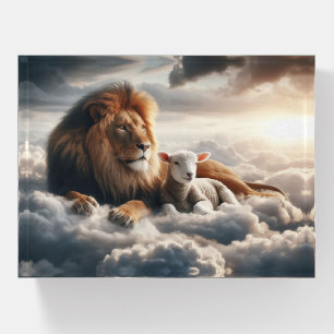 Lion and Lamb Paperweight