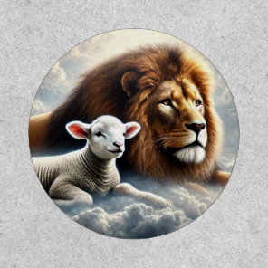 Lion and Lamb Patch