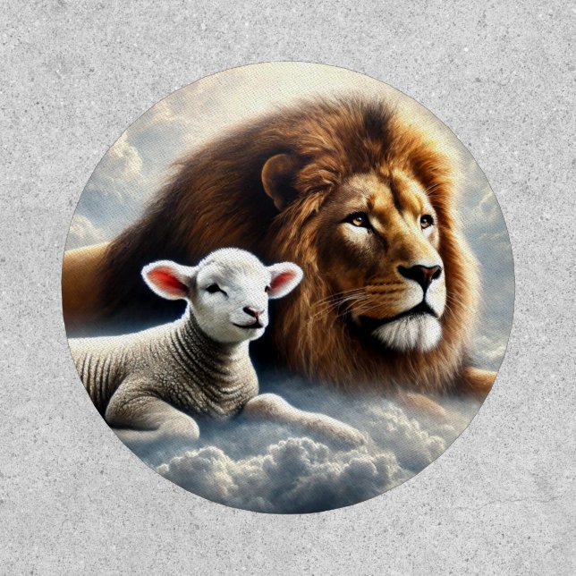 Lion and Lamb Patch (Front)