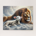 Lion and Lamb Puzzle<br><div class="desc">lion and lamb puzzle</div>