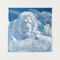 Lion and Lamb Tapestry