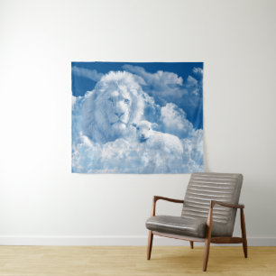 Lion and Lamb Tapestry