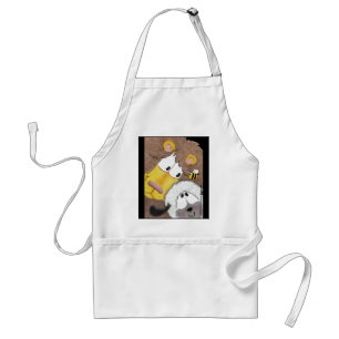 Lion and Lamb Up Close Adult Apron