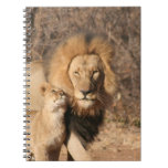Lion and Lion Cub Notebook