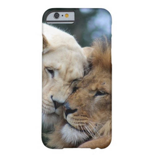 Lion and Lioness Barely There iPhone 6 Case