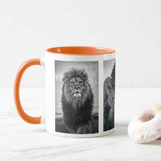 lion and lioness mug