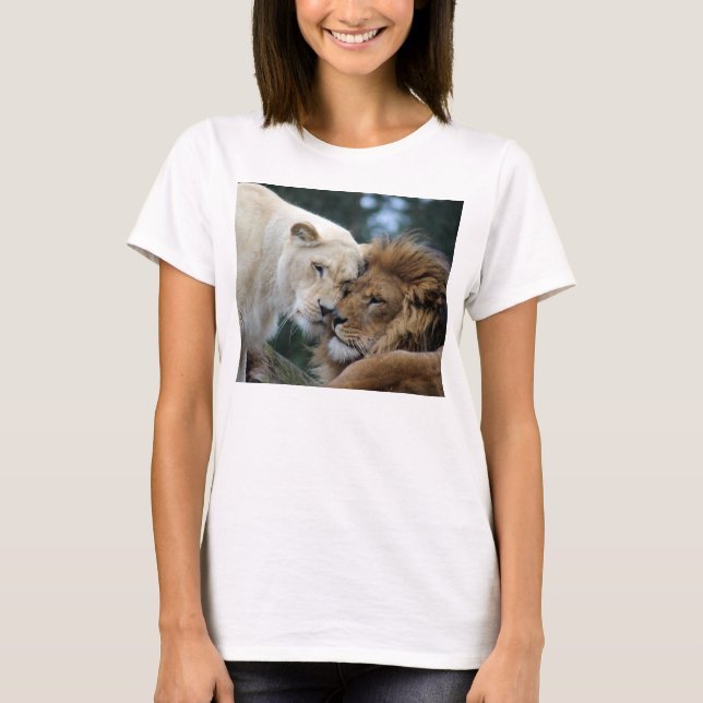Lion and Lioness T-Shirt (Front)