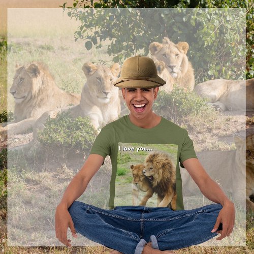 Lion and Lioness T_Shirt