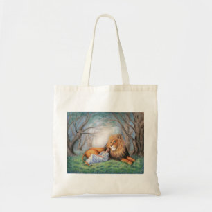 Lion and Me Tote Bag