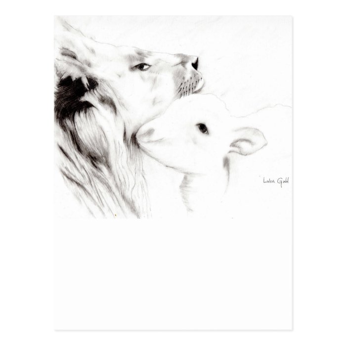 Lion and the Lamb Postcards