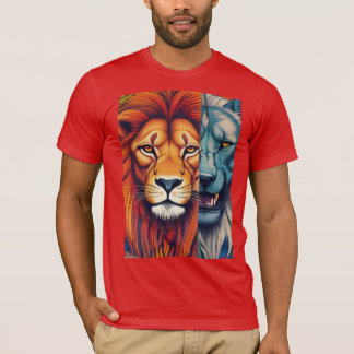 Lion Animal Kingdom Tshirt design